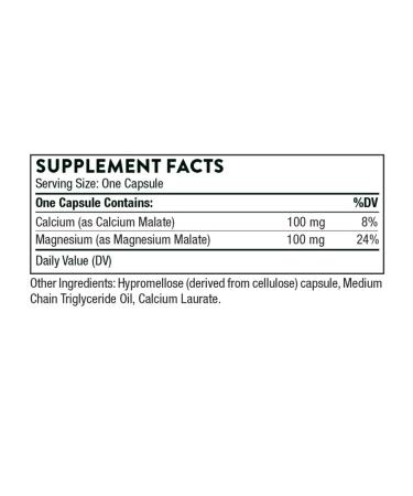 Thorne Research Calcium magnesium Helat vitamins for adults 240 capsules - Buy Online on GoSupps.com