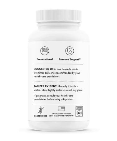 Thorne Research Zinc Helat bislycinate 15 mg 60 capsules - Buy Online on GoSupps.com