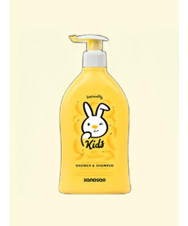 SANOSAN Shower gel and shampoo 400 ml - Buy Online on GoSupps.com