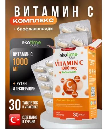 ecotime Sodium ascorbate vitamin C 1000 mg