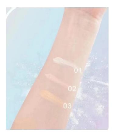 Sashimi Bruttery powder for the face tone 01 - Buy Online on GoSupps.com