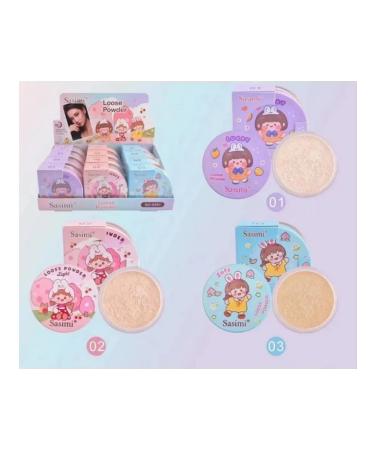 Sashimi Bruttery powder for the face tone 01 - Buy Online on GoSupps.com