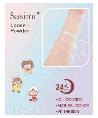 Sashimi Bruttery powder for the face tone 01 - Buy Online on GoSupps.com