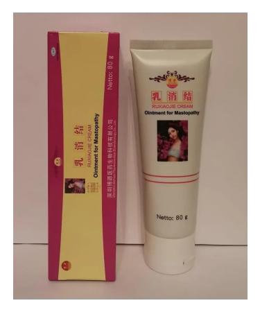 Ruxiaojie Cream ointment for the treatment of mastopathy - Buy Online on GoSupps.com