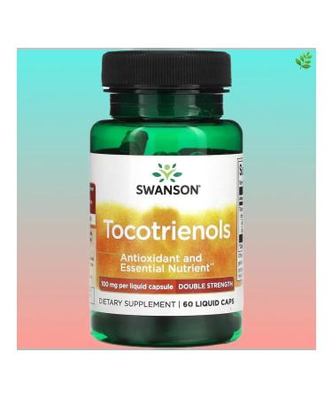 Swanson Tokotrienols double action 100 mg 60 capsules