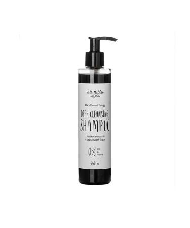 Wildlife Shampoo for deep hair cleansing with coal