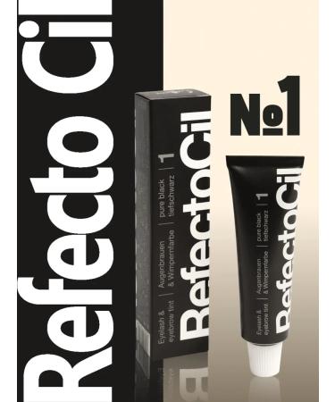 RefectoCil Paint for eyebrows and eyelashes No. 1 black 15 ml