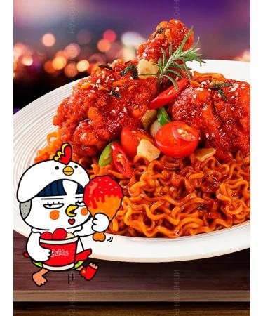 Samyang Buldak Samyang Korean noodles spicy chicken - Buy Online on GoSupps.com