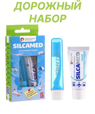 SILCAMED Road set toothpaste and Family brush - Buy Online on GoSupps.com