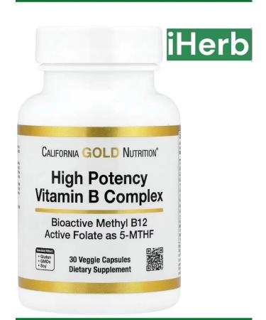 California Gold Nutrition B Complex iherb
