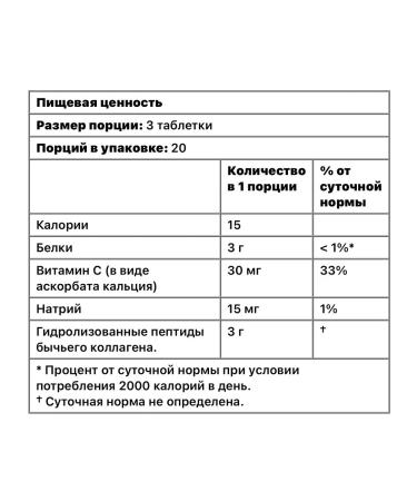 iHerb Lake Avenue Hydrolyzed Collagen Type I & III 1.000 Mg - Buy Online on GoSupps.com