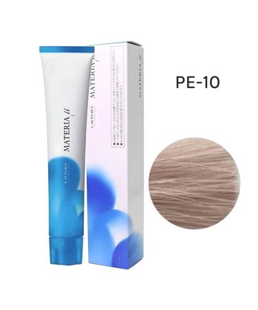 Lebel Materia Layfer - Toning cream hair dye Pe-10 (bright pearlescent blonde) 80 g