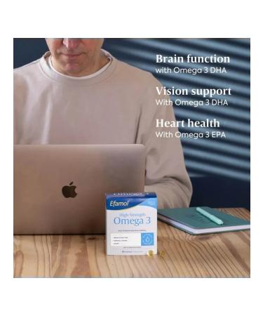 Efamol High Strength Omega 3 Fish - Buy Online on GoSupps.com