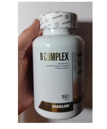 maxler B vitamins for the nervous system B Complex 180 table - Buy Online on GoSupps.com