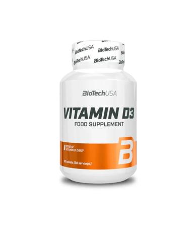 BioTechUSA Vitamin D3 Vitamins 60 tablets - Buy Online on GoSupps.com