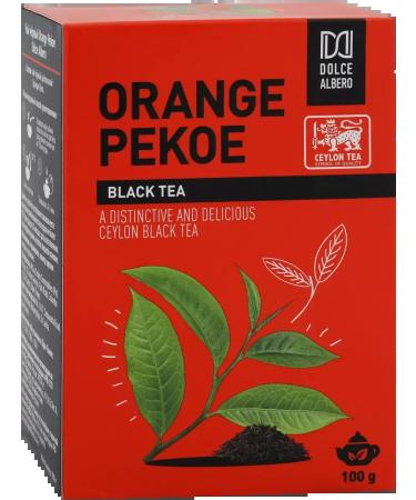 DOLCE ALBERO Black tea Orange Pekoe sheet 100g - Buy Online on GoSupps.com