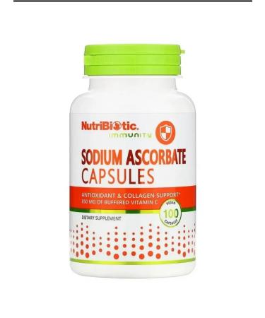 NutriBiotic Sodium ascorbate in capsules