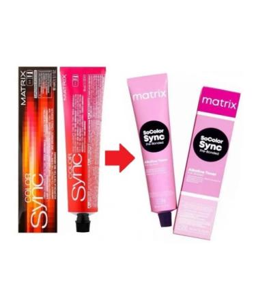 MATRIX Socolor Sync hair dye 8nn 90 ml - Buy Online on GoSupps.com