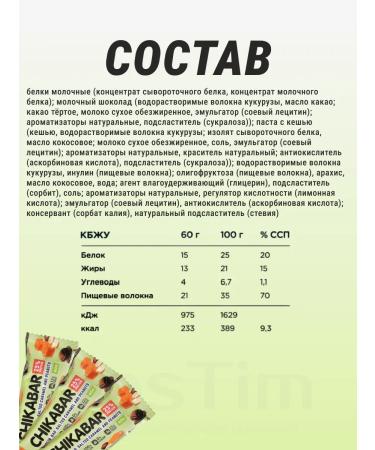 CHIKALAB Fitness Bars Chikabar without sugar and gluten 5pcs - Buy Online on GoSupps.com