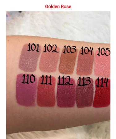 Golden Rose Liquid matte lipstick No. 101 - Buy Online on GoSupps.com