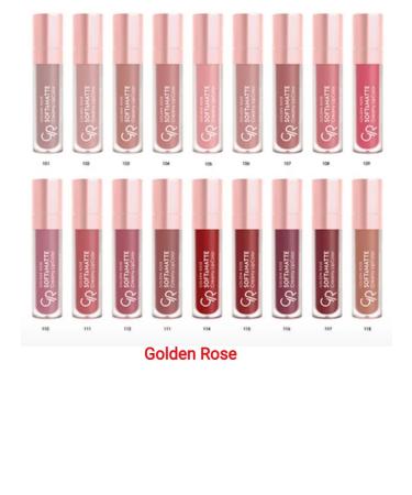 Golden Rose Liquid matte lipstick No. 101 - Buy Online on GoSupps.com