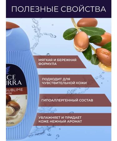 FELCE AZZURRA Shower gel argan oil 250 ml - Buy Online on GoSupps.com