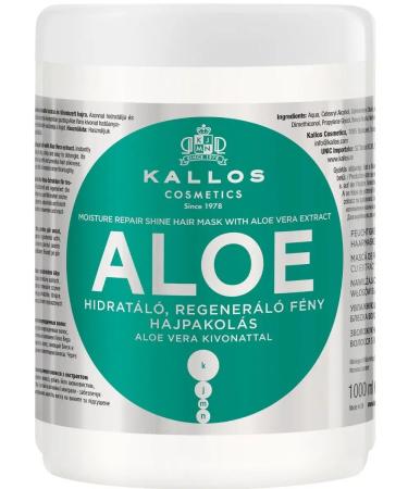 Kallos Cosmetics Mask moisturizing with aloe extract 1l - Buy Online on GoSupps.com