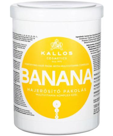 Kallos Cosmetics Strengthening hair mask with multivitamins 1l - Buy Online on GoSupps.com