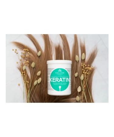 Kallos Cosmetics Keratin hair mask with keratin moisturizer - Buy Online on GoSupps.com