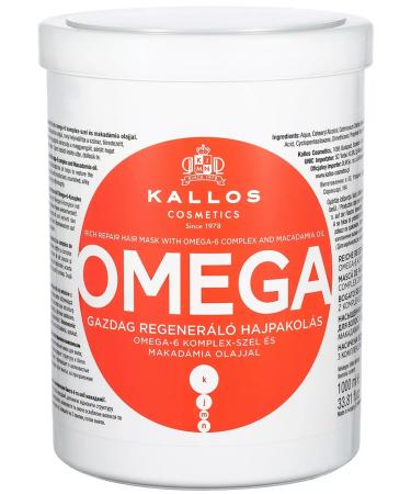 Kallos Cosmetics Omega mask for intensive hair restoration 1l