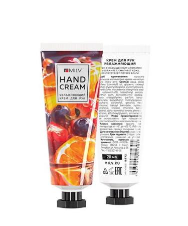 MILV Moisturizing hand cream peach and mango - Buy Online on GoSupps.com