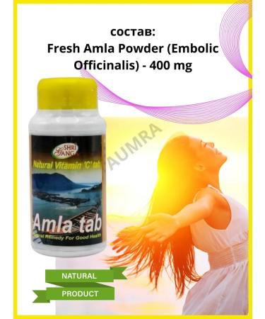 Shri Ganga AMLA 200TB amla amalaki strengthening immunity - Buy Online on GoSupps.com