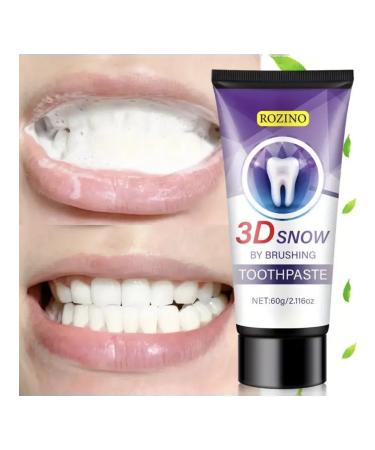 Whitening powder-paste for teeth 3D