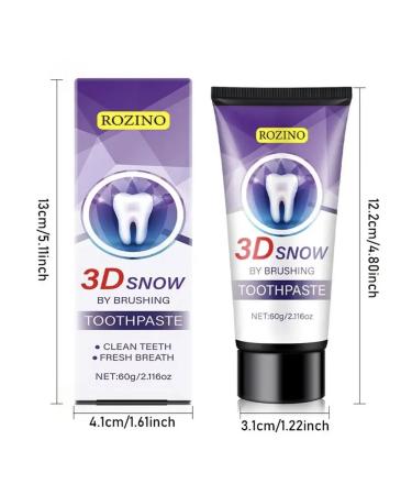 Whitening powder-paste for teeth 3D - Buy Online on GoSupps.com