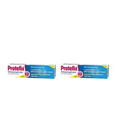 Protefix cream fixer Extra-horsepower 47.0 2 pcs