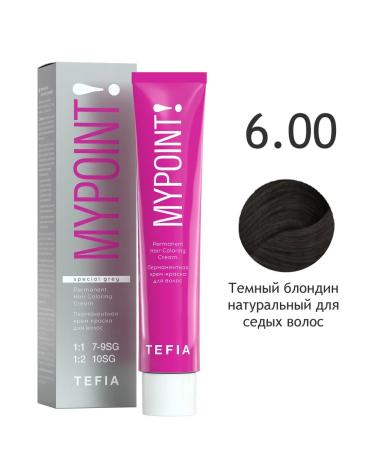 TEFIA Paint 6.00 dark blond natural for gray hair 60ml