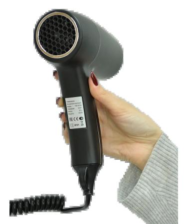 Puff Hair hair dryer 1205bl black 1.2 kW. 1405.038 - Buy Online on GoSupps.com