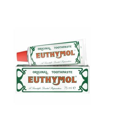 Euthymol Toothpaste daily protection without fluorine 75 ml