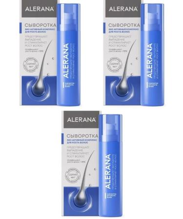 Alerana serum for hair growth 100ml 3 pcs