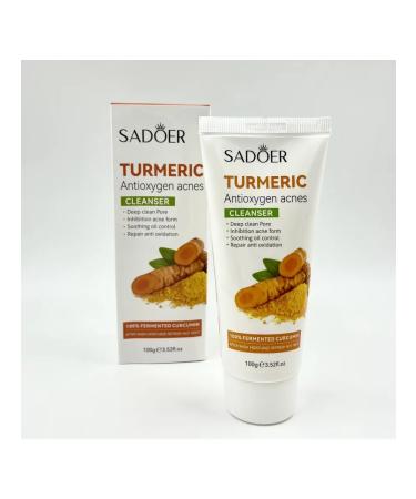TANMAN Foam for washing anti-acne turmeric 100g - Buy Online on GoSupps.com