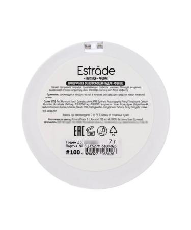 Estrade Invisible Facial Powder tone 100 transparent - Buy Online on GoSupps.com