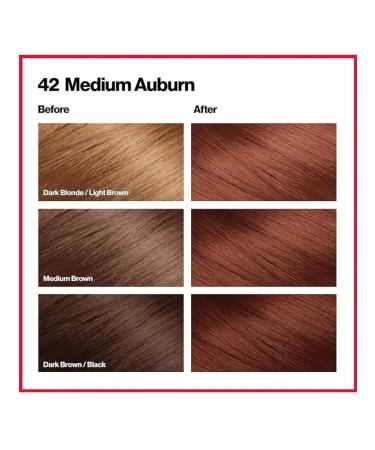 Hair dye Revlon Colorsilk tone 42 average red 2 pcs - Buy Online on GoSupps.com