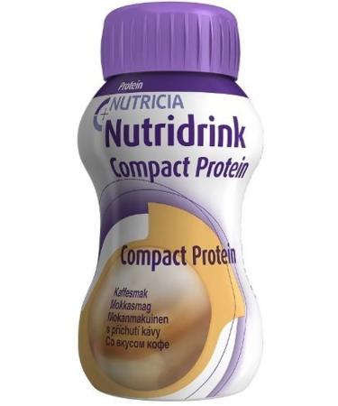 NUTRIDRINK compact protein coffee mixture N4 125ml 2 pcs - Buy Online on GoSupps.com