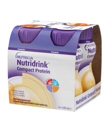 NUTRIDRINK compact protein warming taste ginger Tro 125ml