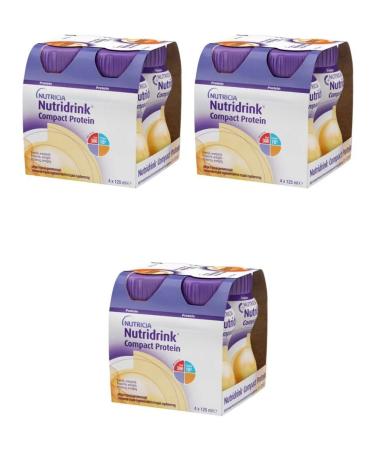 NUTRIDRINK compact protein warming taste ginger 125ml 3 pcs