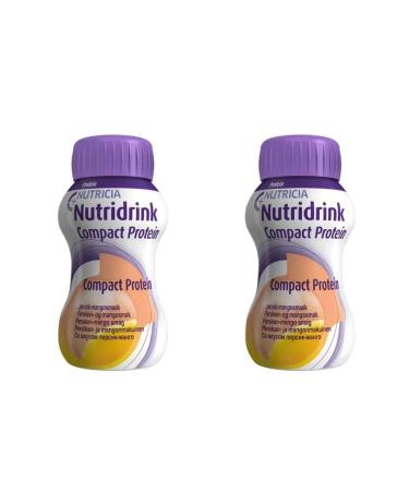NUTRIDRINK compact protein peach mango n4 125ml 2 pcs