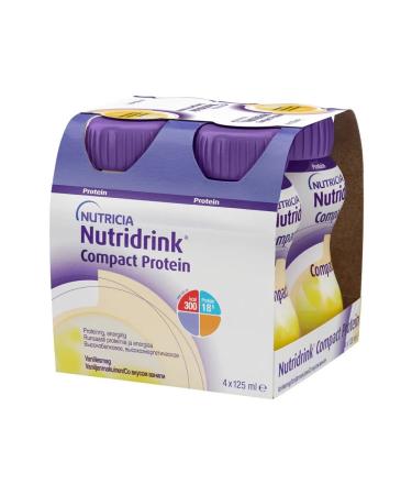 NUTRIDRINK compact protein vanil mixture N4 125ml 2 pcs - Buy Online on GoSupps.com