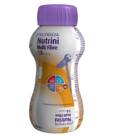 nutrini with dietary fiber mixture liquid d Enter 200ml 3 pcs - Buy Online on GoSupps.com