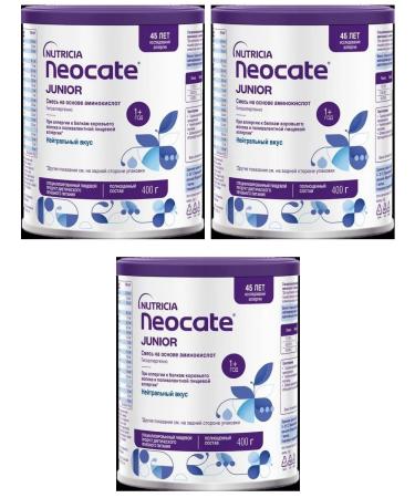 Neocate neo -keite Junior Sukh mixing d pandan hypoallerg 400.0 3 pcs
