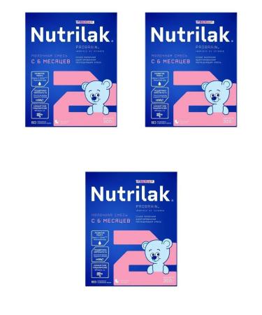 Nutrilak Premium 2 mixture of dry dairy adapter 300.0 3 pcs